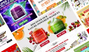 Kiehl EDM Banner & Product Landing